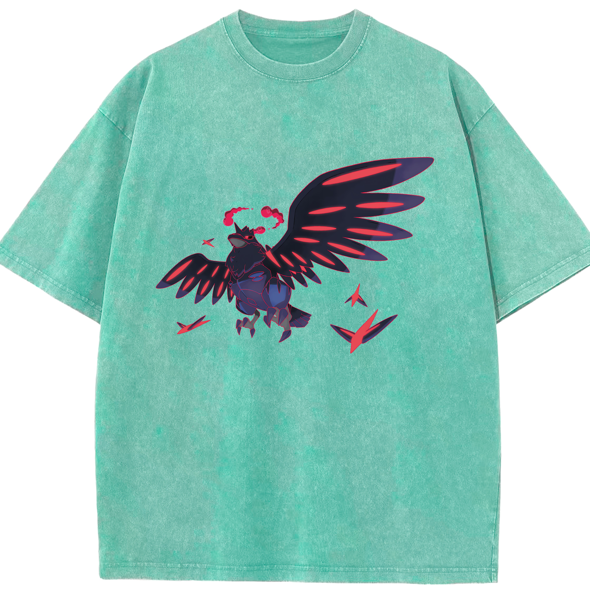 （画像用） ポケットモンスター Pokémon 綿100% ヴィンテージ風 半袖Tシャツ（フロントプリント）